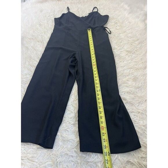 LOFT Womens Black Sleeveless Surplice V-Neck Jumpsuit Women’s Plus Size 18P - Picture 6 of 11